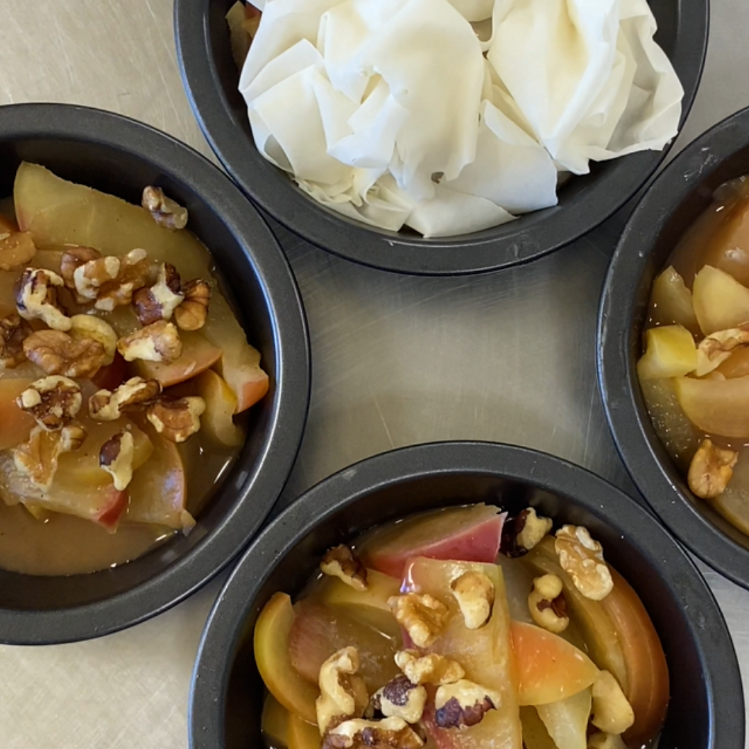 Apple Filo Pies!