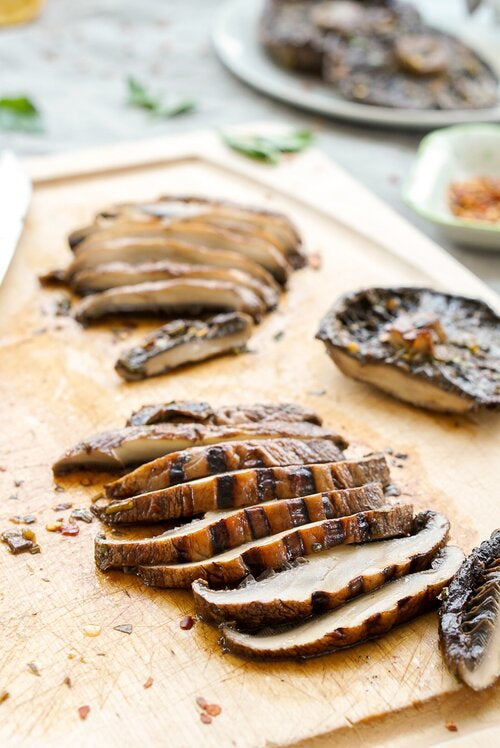 Vegan Mushroom Steak