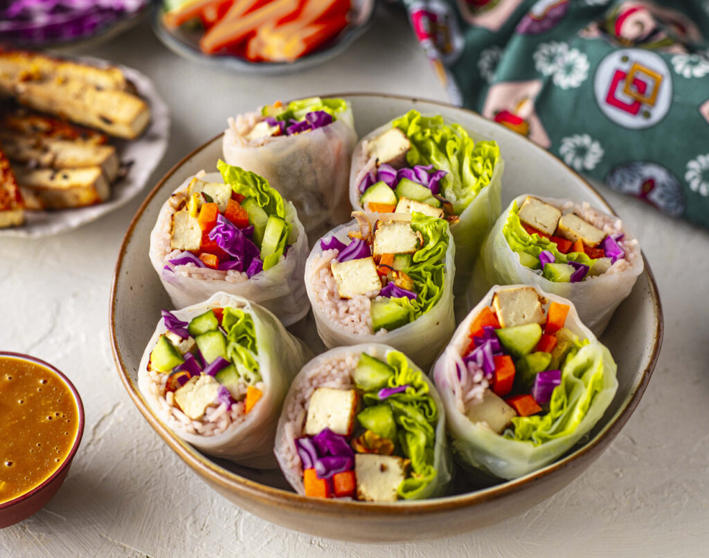 Rice Paper Rolls - Live cook alongs are back!