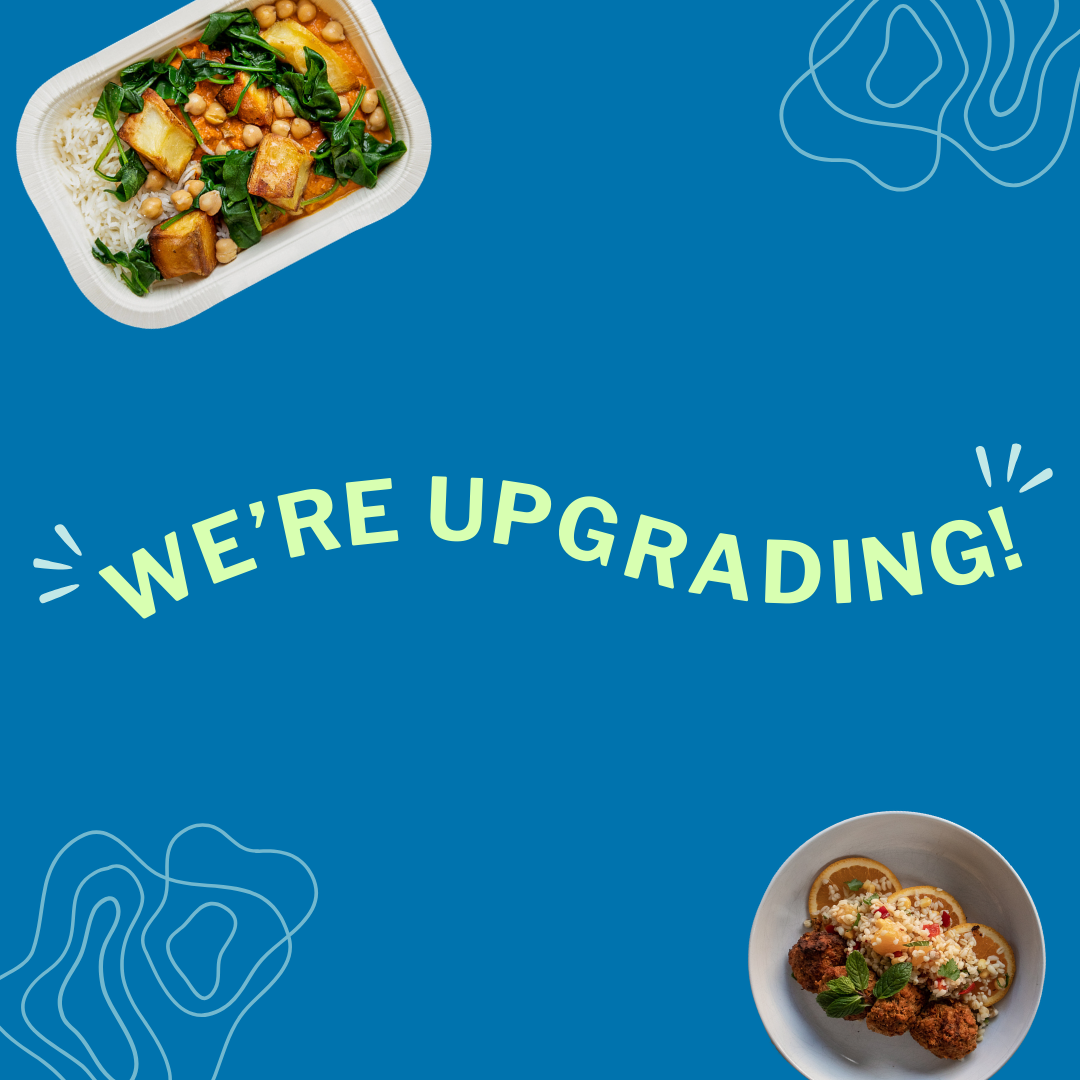 We're upgrading!