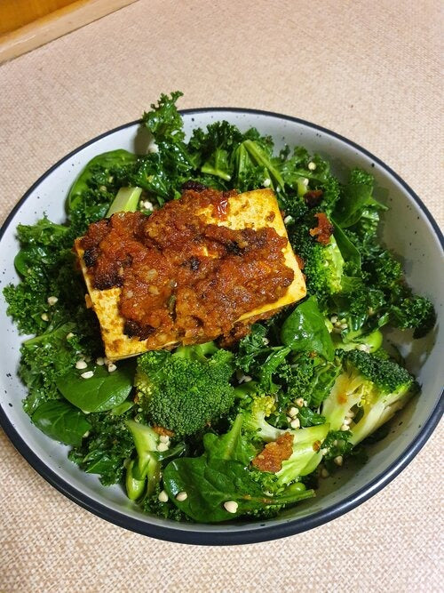 Broccoli Buckwheat salad