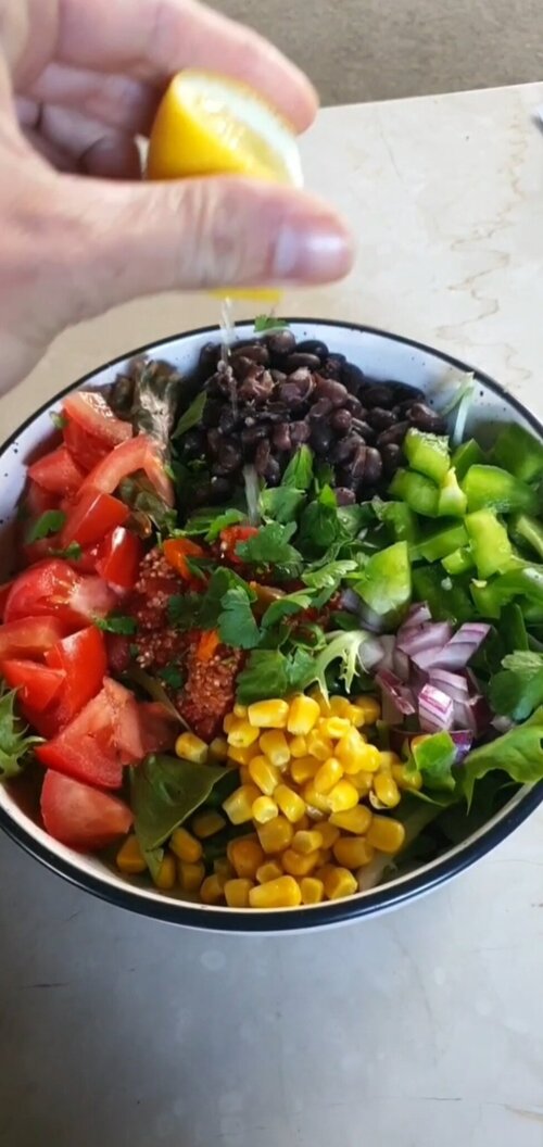 Vegan Mexican Taco Salad