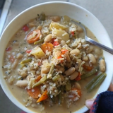 White Wine Tuscan Soup