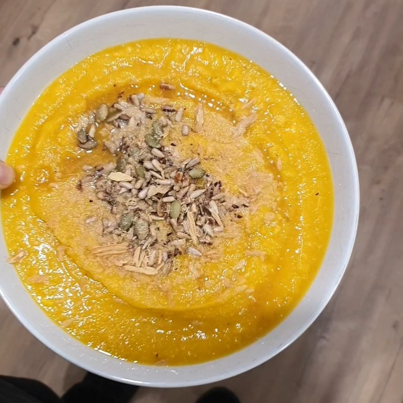 Zingy Pumpkin Soup