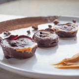 vegan dark chocolate peanut butter cup